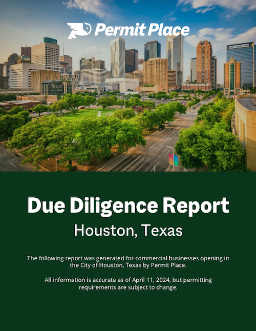 Houston Texas Due Diligence Report