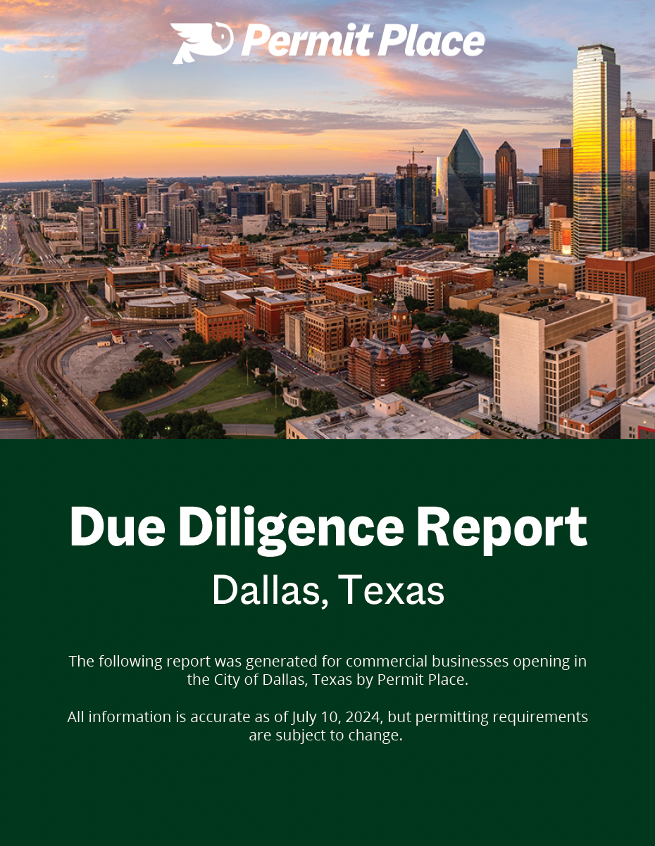Dallas Commercial Building Permit Guide 2025 | Complete Due Diligence Report