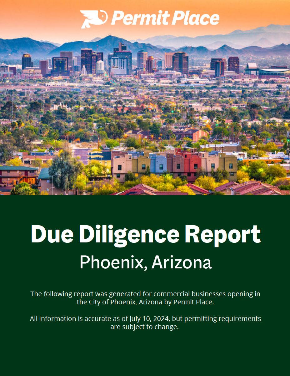 Phoenix, Arizona Due Diligence Report