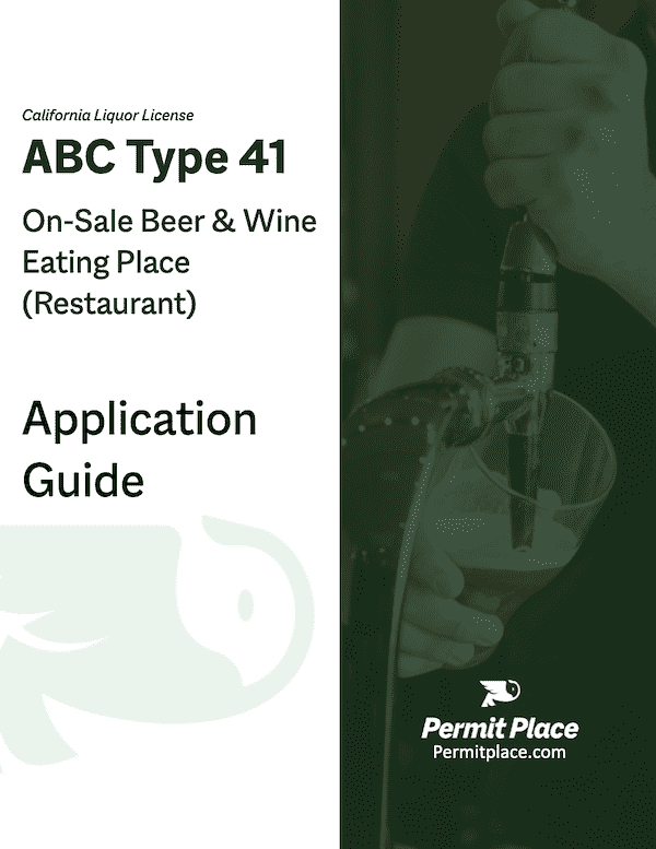 ABC Type 41 License Guide - Complete Application Steps - Permit Place
